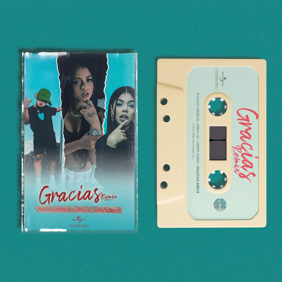 Cartula Frontal de Mariah Angeliq - Gracias (Featuring Kenia Os & Andry Kiddos) (Remix) (Cd Single)
