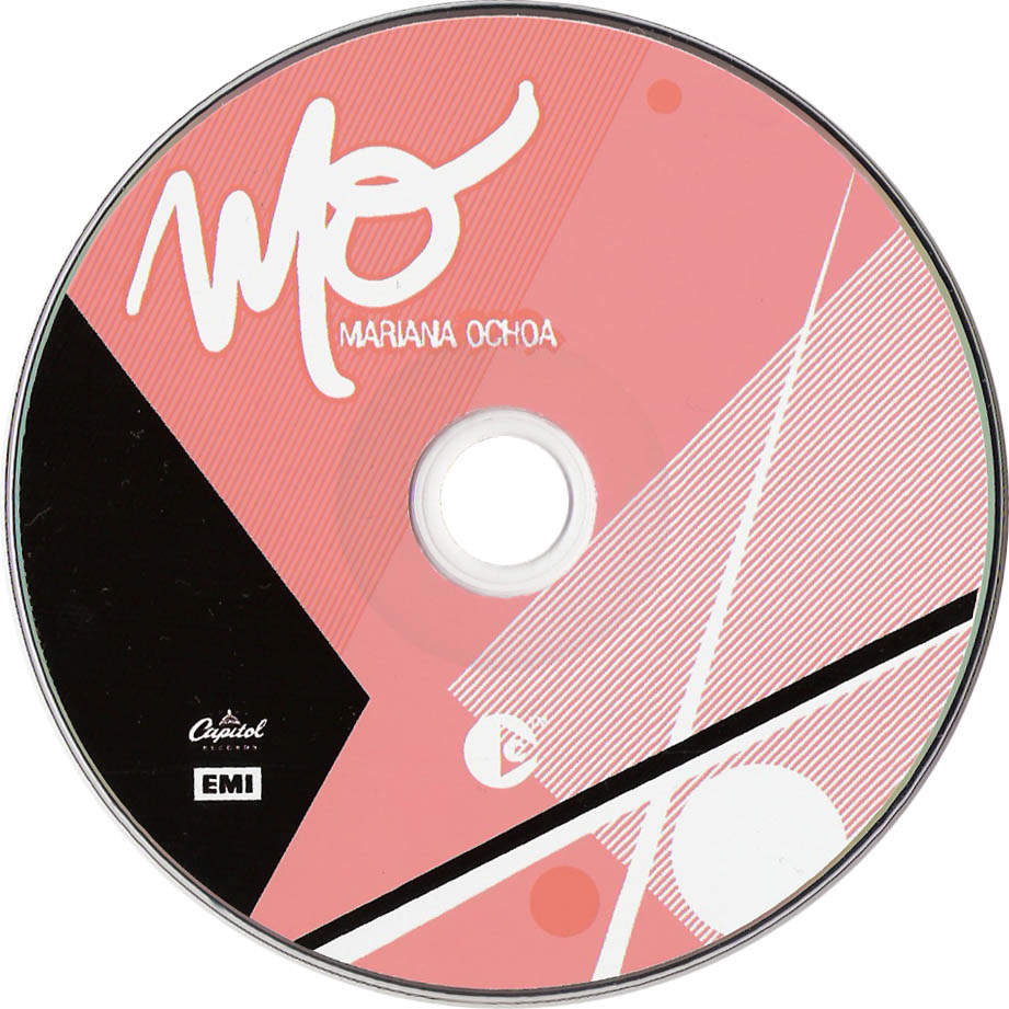 Cartula Cd de Mariana Ochoa - Yo Soy