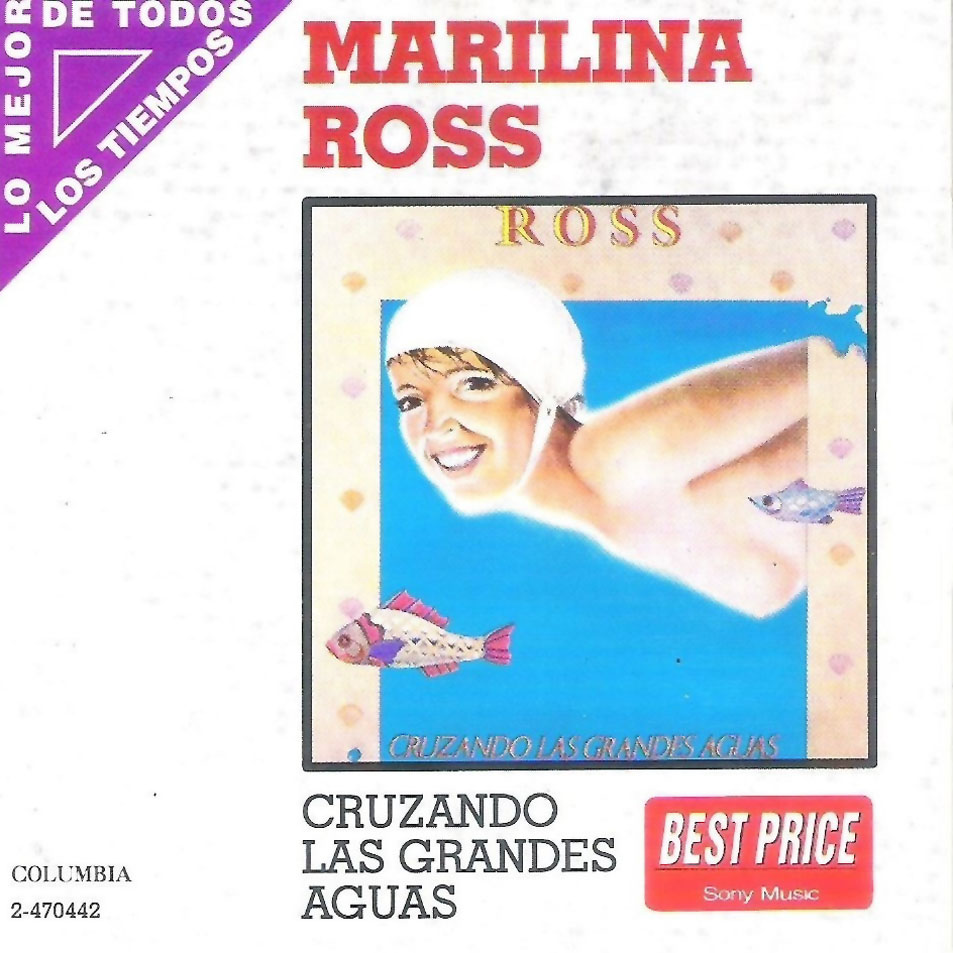 Cartula Frontal de Marilina Ross - Cruzando Las Grandes Aguas