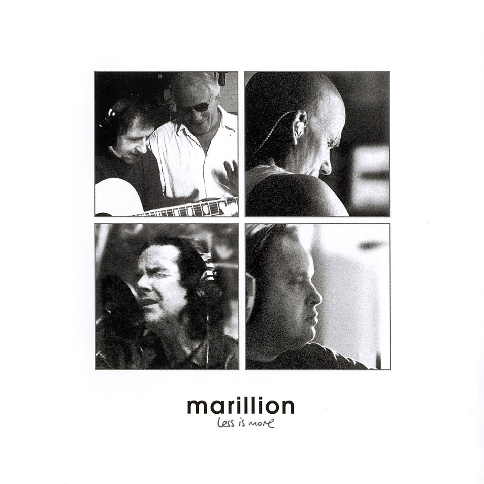 Cartula Frontal de Marillion - Less Is More