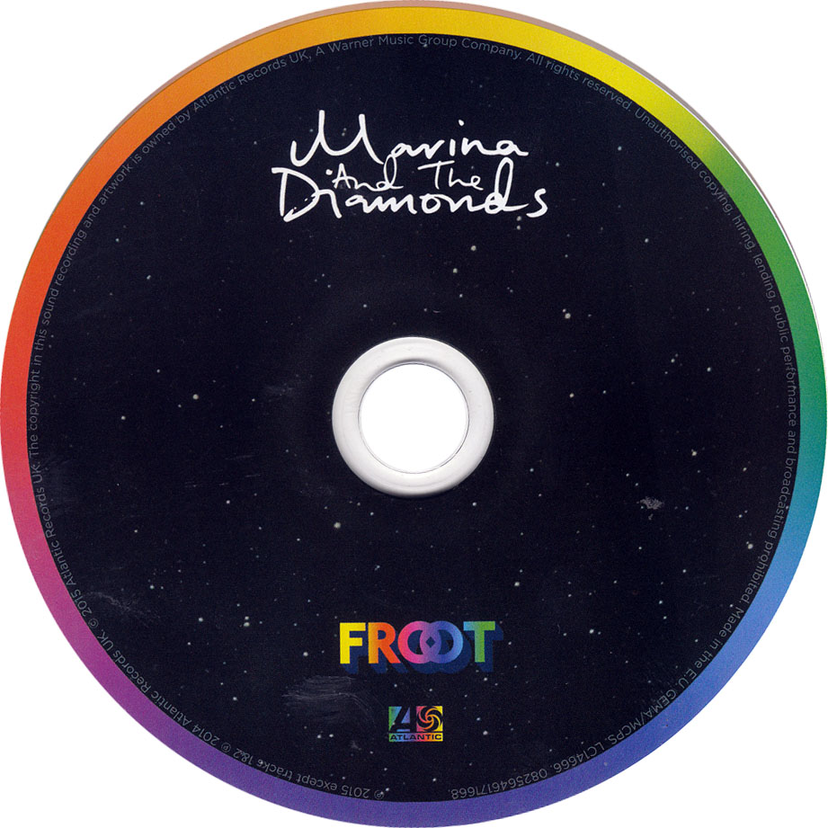 Cartula Cd de Marina & The Diamonds - Froot