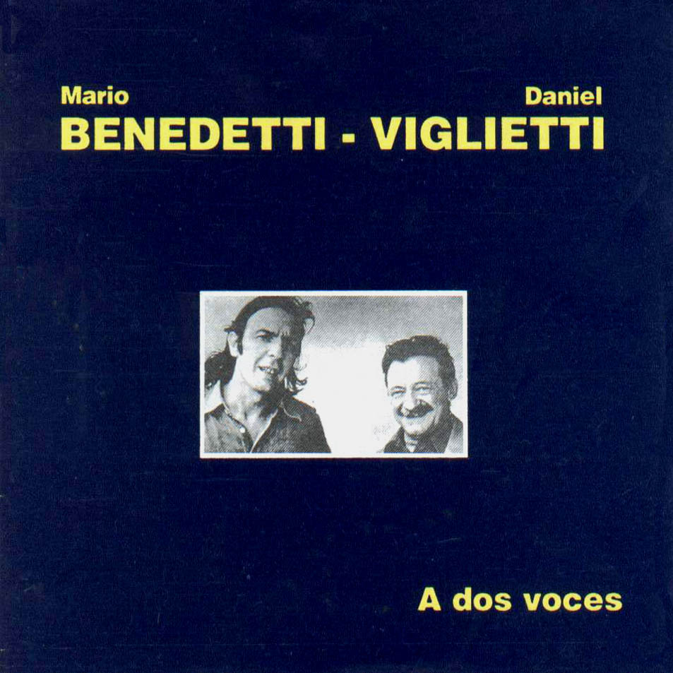 Cartula Frontal de Mario Benedetti - Daniel Viglietti - A Dos Voces