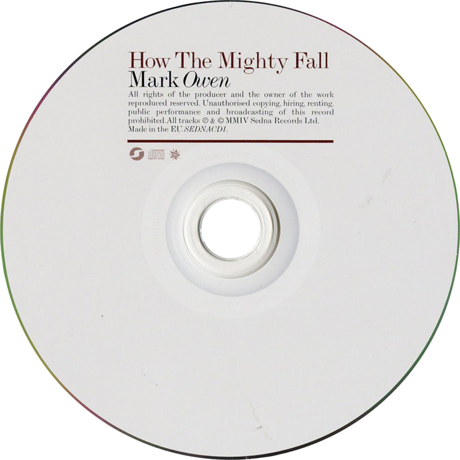 Cartula Cd de Mark Owen - How The Mighty Fall