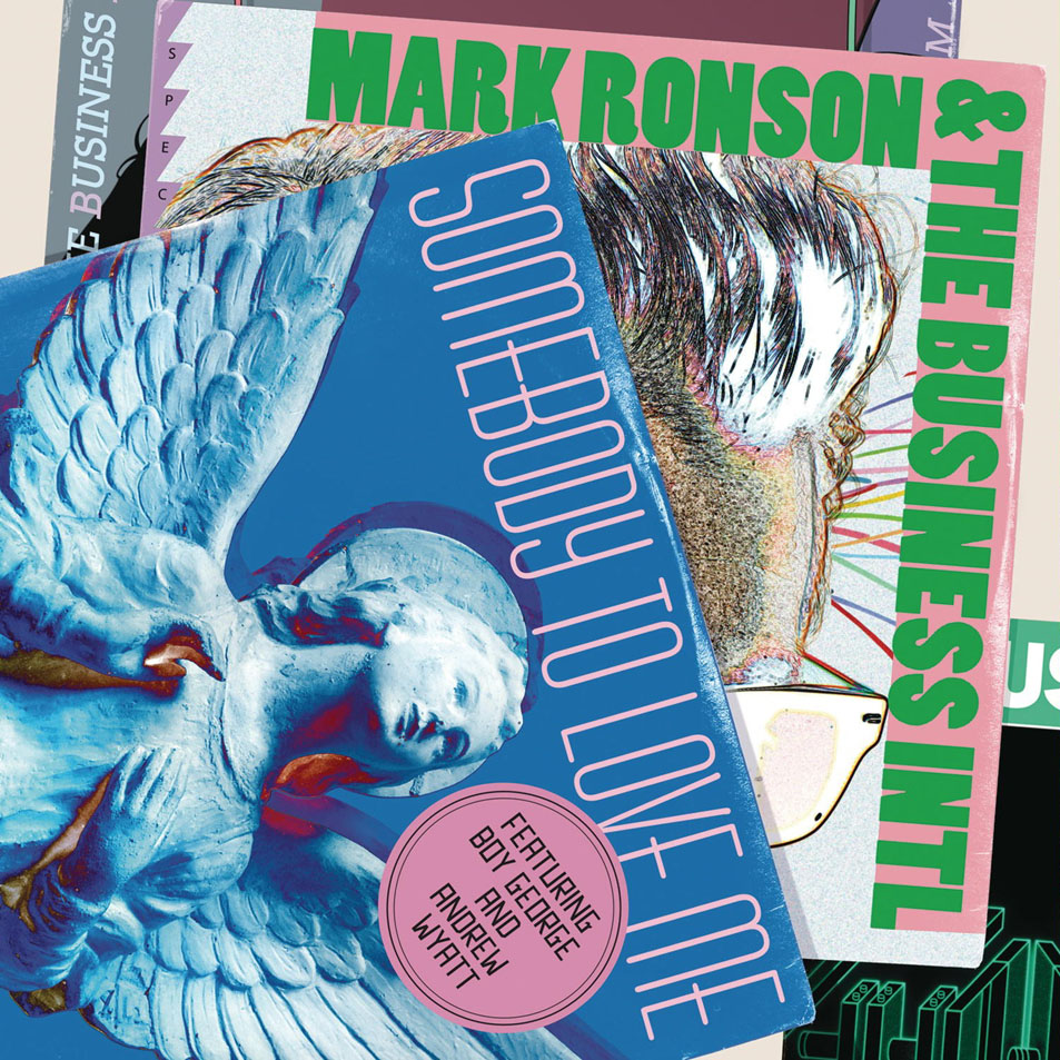 Cartula Frontal de Mark Ronson - Somebody To Love Me (Cd Single)