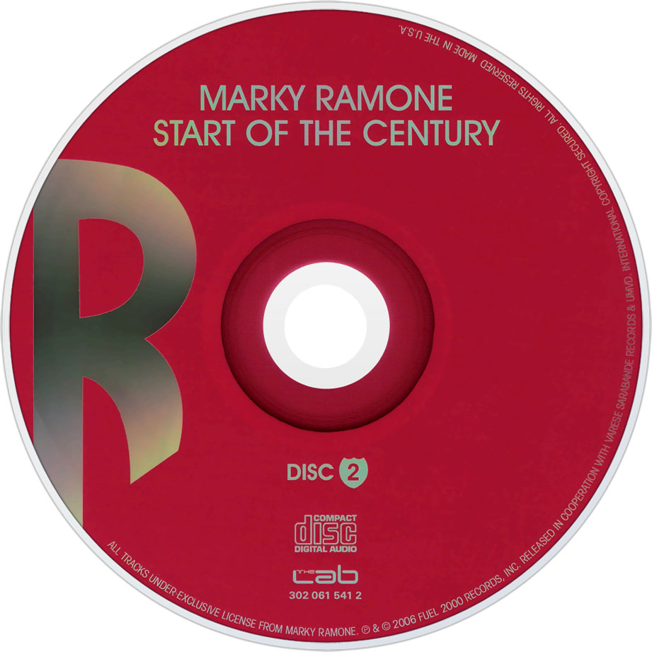 Cartula Cd2 de Marky Ramone - Start Of The Century