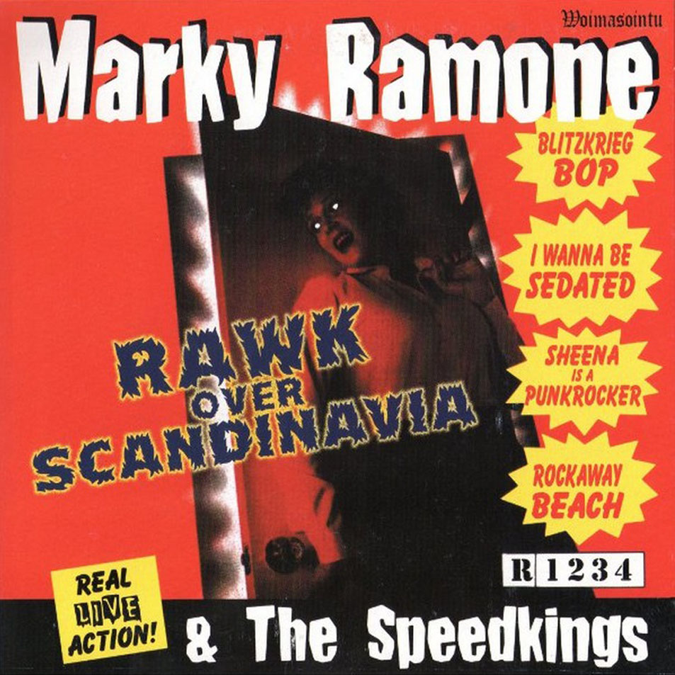 Cartula Frontal de Marky Ramone & The Speedkings - Rawk Over Scandinavia (Ep)