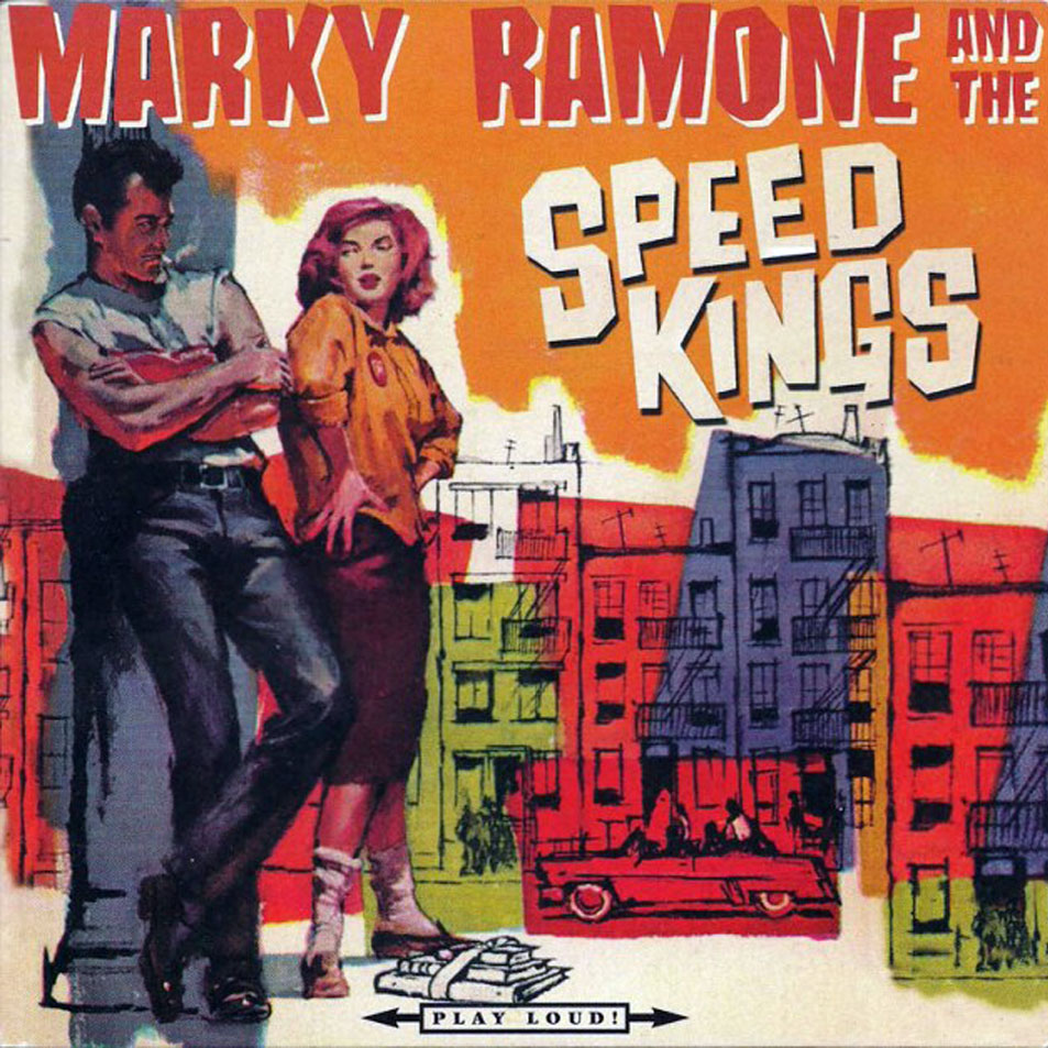 Cartula Frontal de Marky Ramone & The Speedkings - Speedkings Ride Tonight (Cd Single)