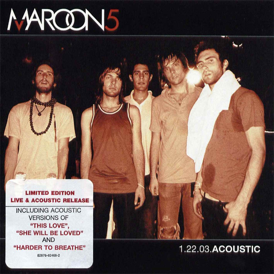 Carátula Frontal de Maroon 5 - 1 22 03 Acoustic