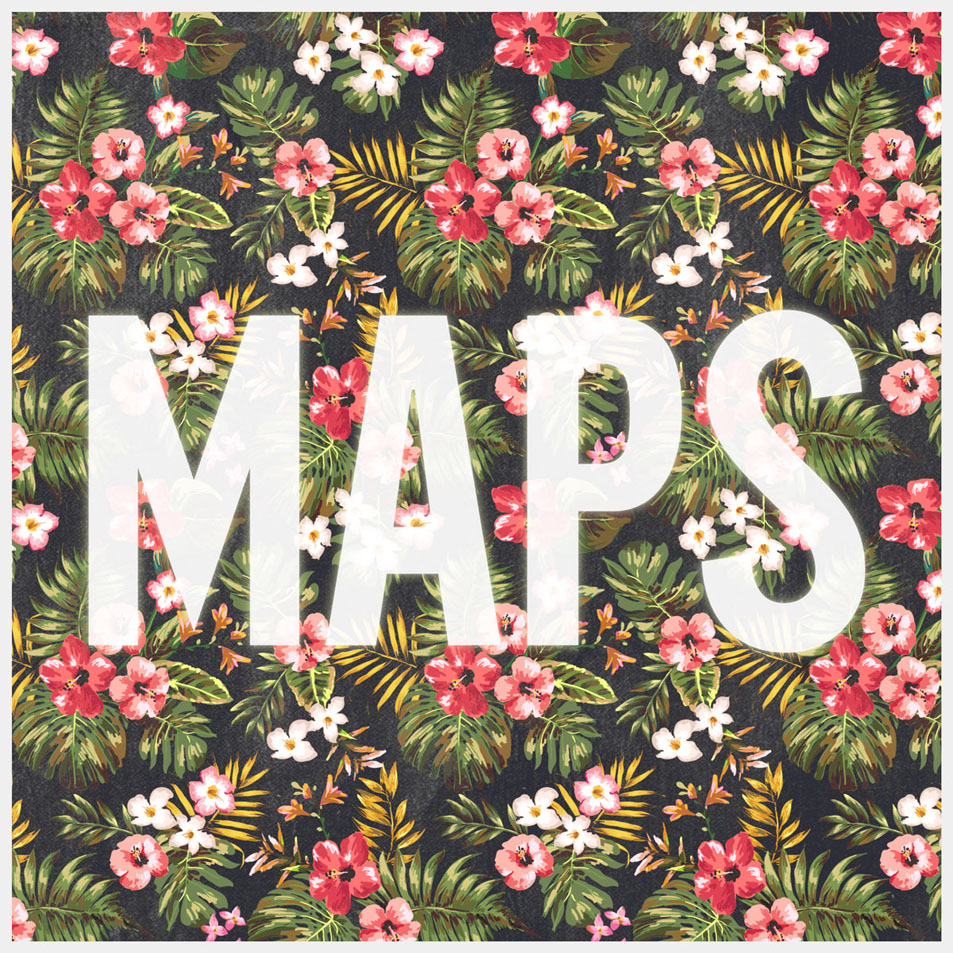Carátula Frontal de Maroon 5 - Maps (Cd Single)