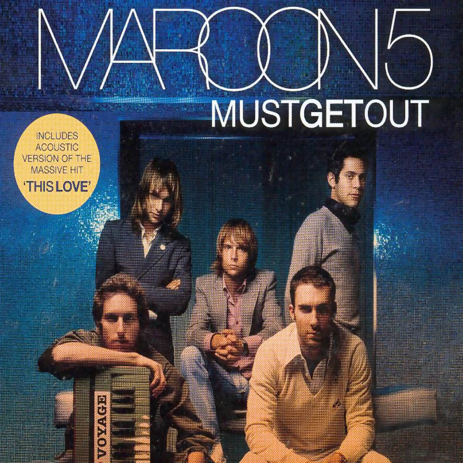 Carátula Frontal de Maroon 5 - Must Get Out (Cd Single)