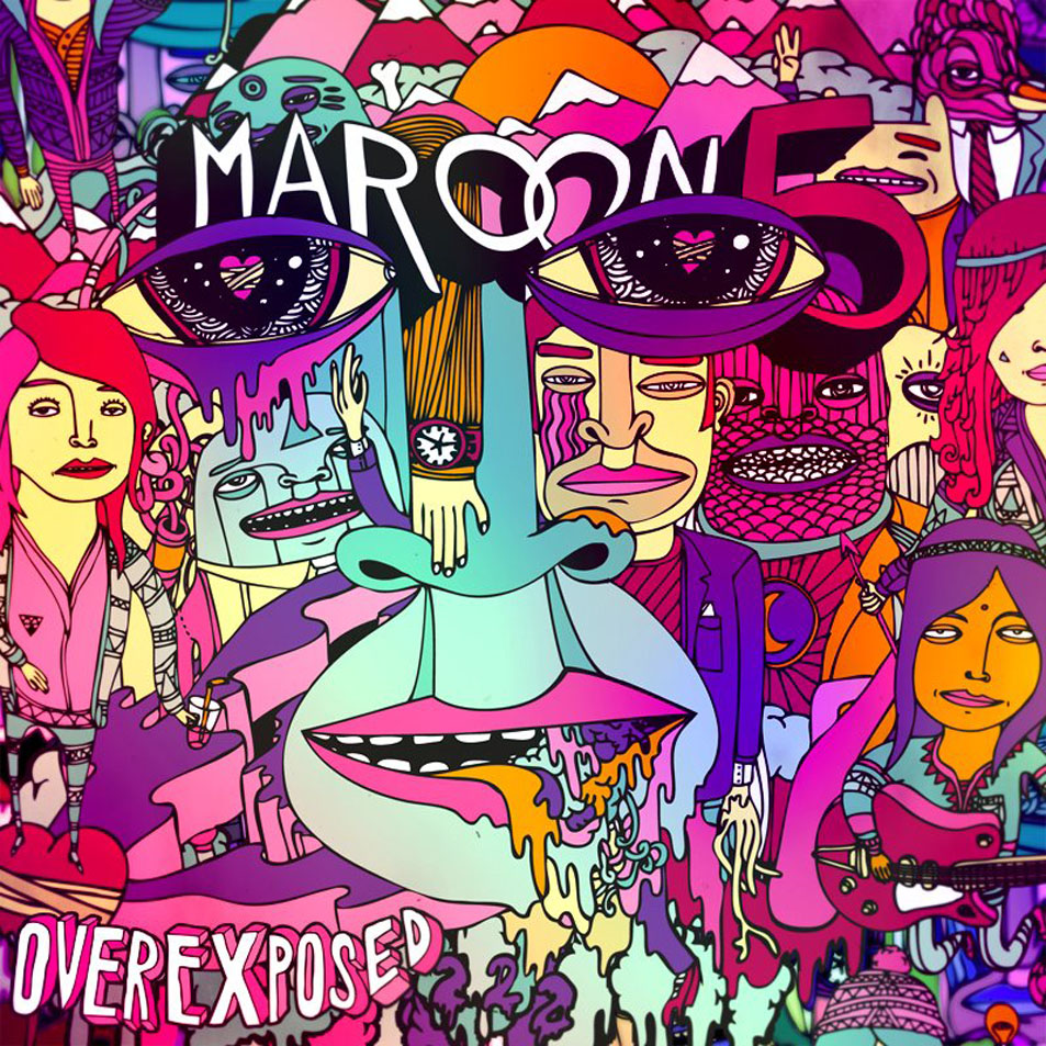 Carátula Frontal de Maroon 5 - Overexposed