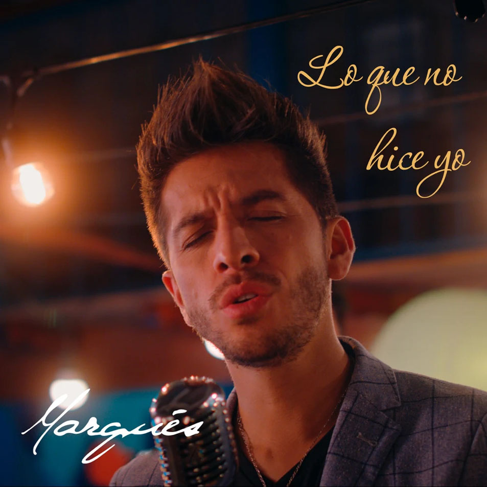 Cartula Frontal de Marques - Lo Que No Hice Yo (Cd Single)