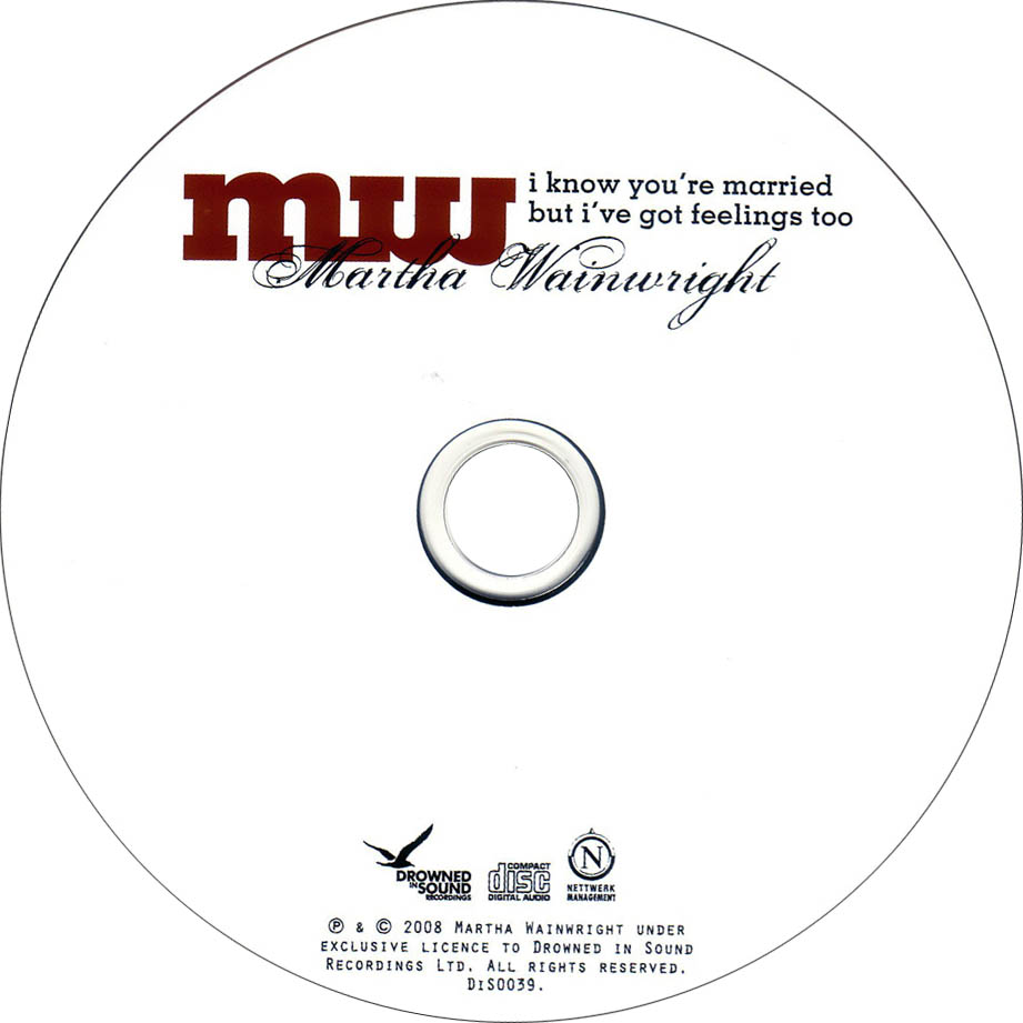 Cartula Cd de Martha Wainwright - I Know You're Married But I've Got Feelings Too