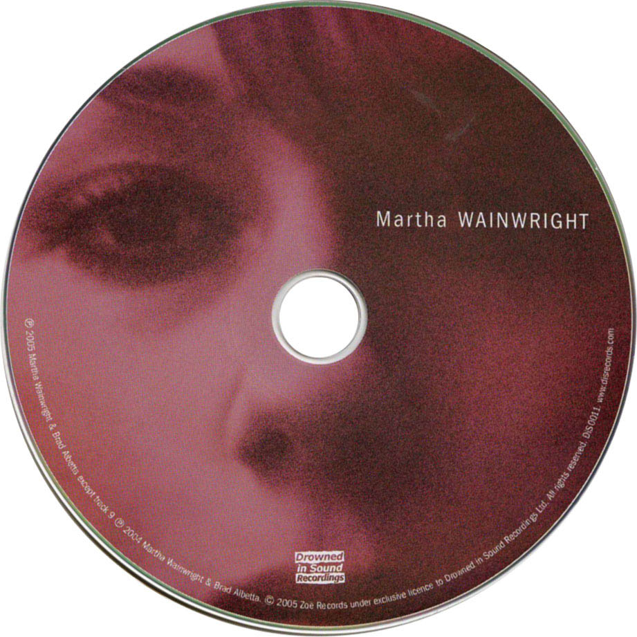 Cartula Cd de Martha Wainwright - Martha Wainwright