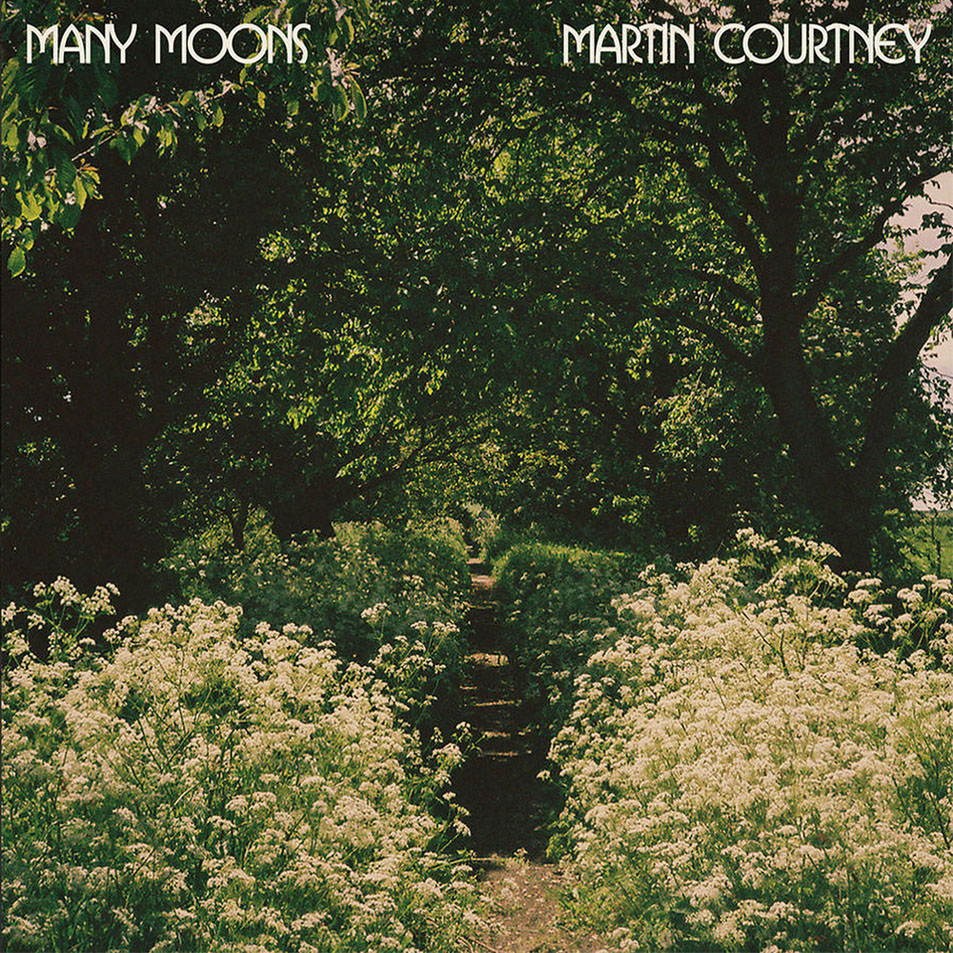 Cartula Frontal de Martin Courtney - Many Moons