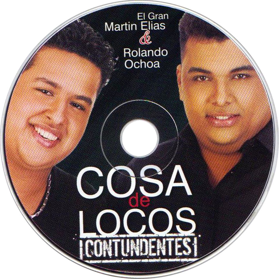 Cartula Cd de Martin Elias & Rolando Ochoa - Cosa De Locos