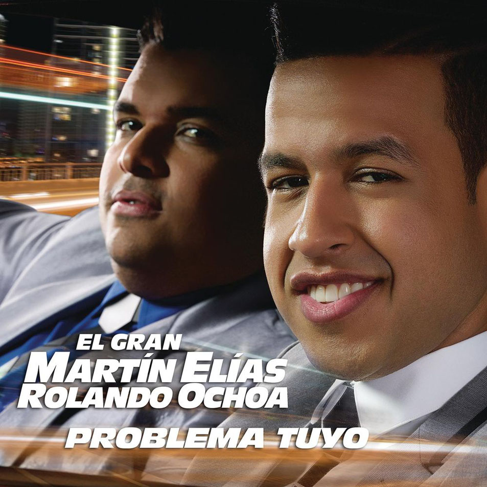 Cartula Frontal de Martin Elias & Rolando Ochoa - Problema Tuyo (Cd Single)