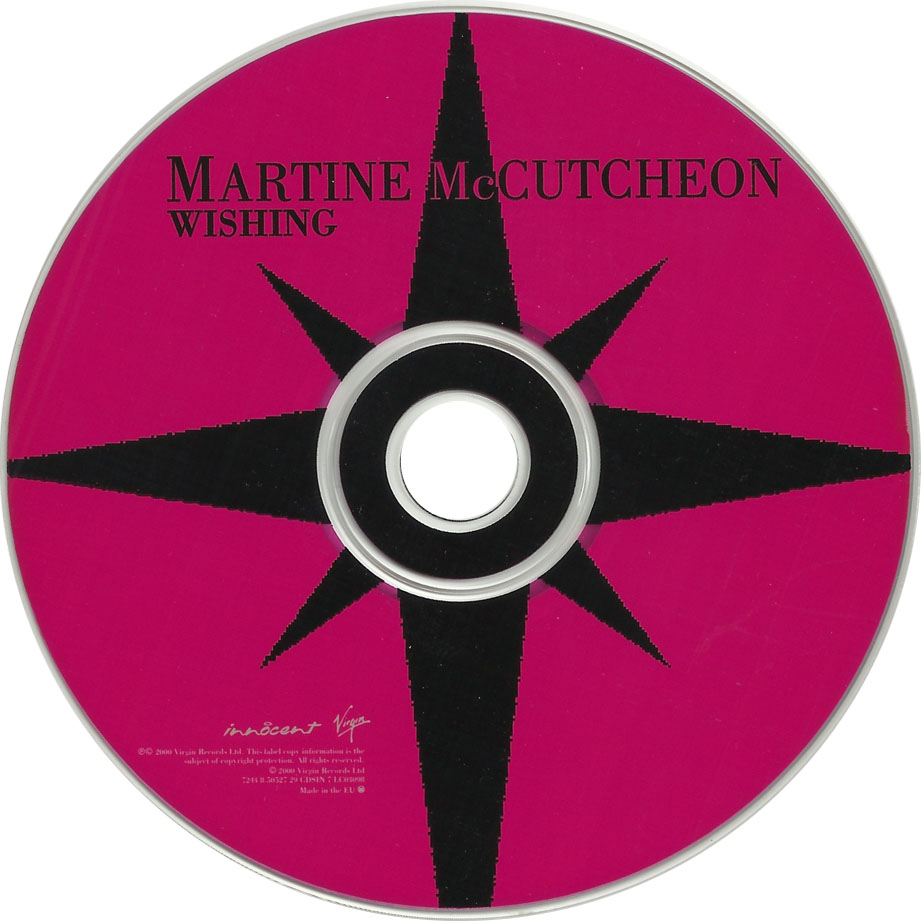 Cartula Cd de Martine Mccutcheon - Wishing