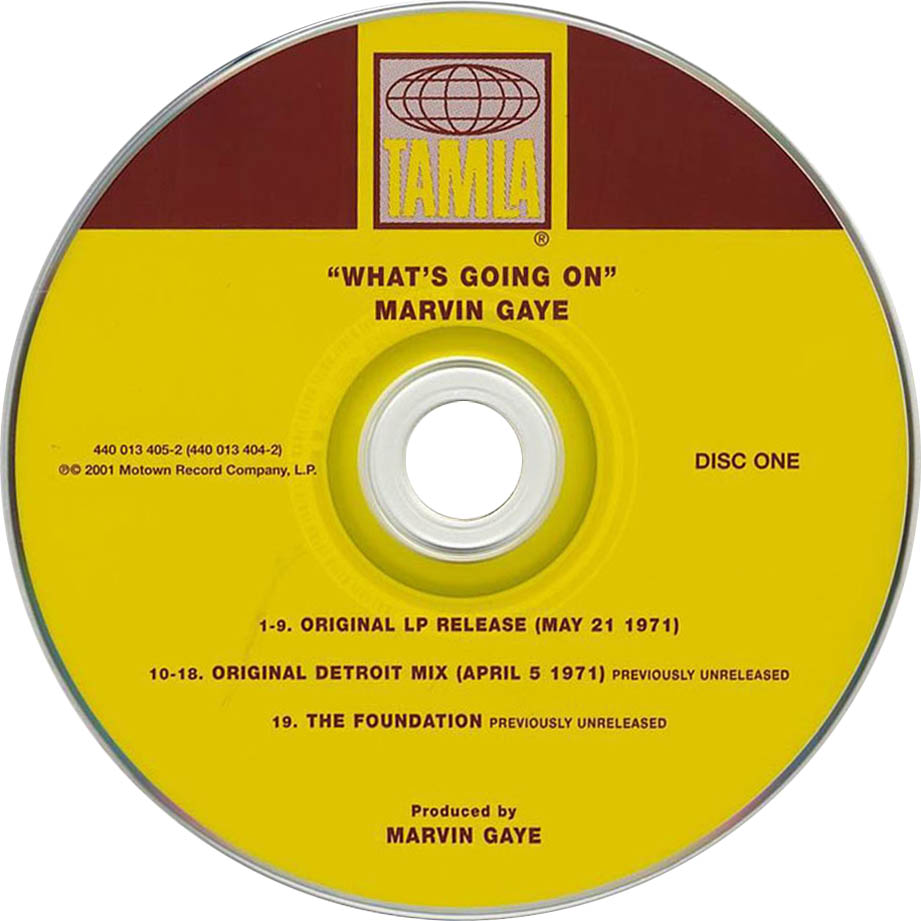 Cartula Cd1 de Marvin Gaye - What's Going On (Deluxe Edition)