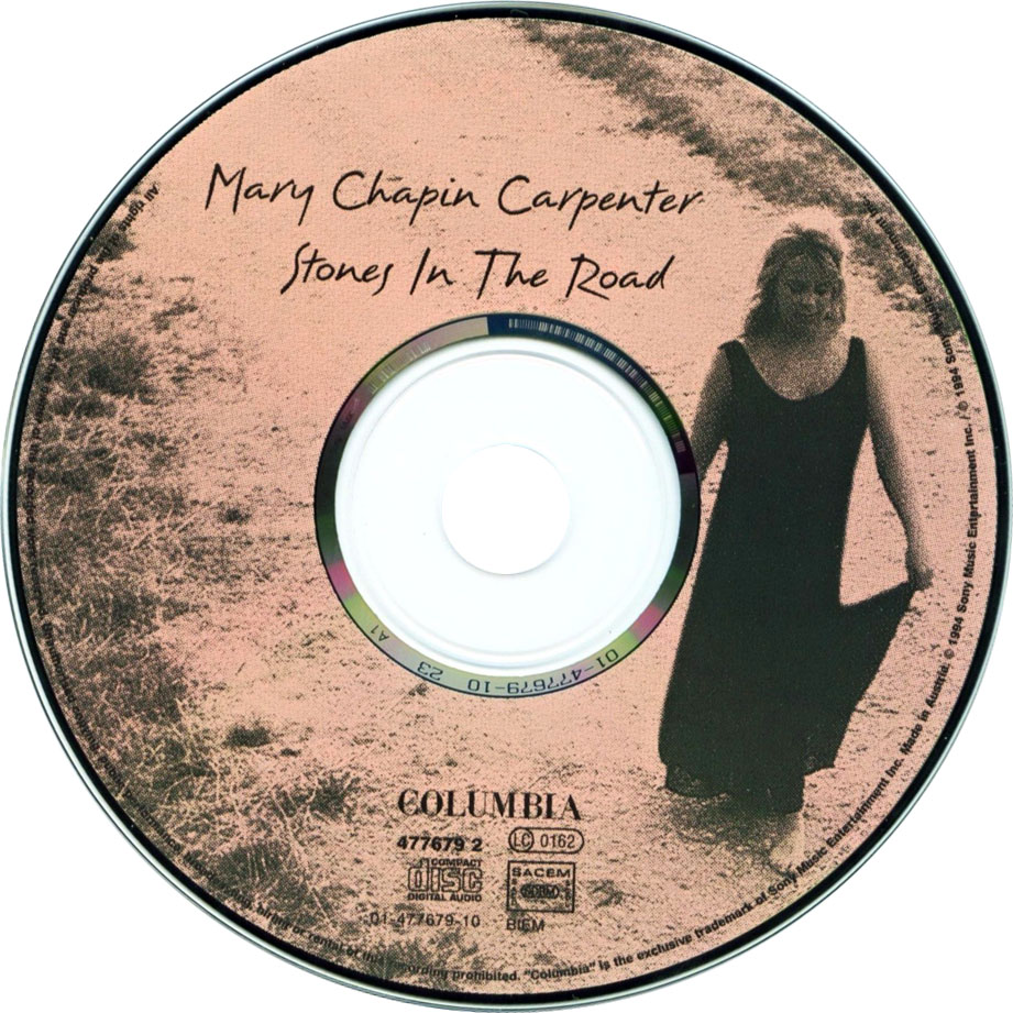 Cartula Cd de Mary Chapin Carpenter - Stones In The Road