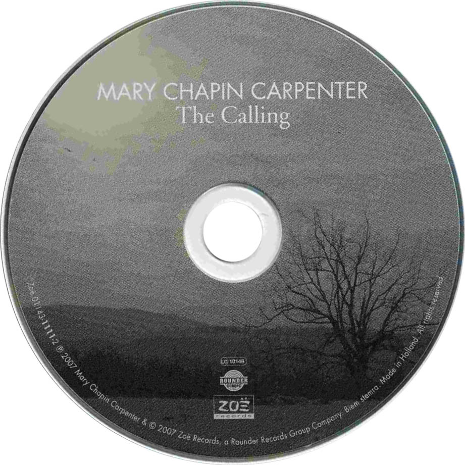 Cartula Cd de Mary Chapin Carpenter - The Calling