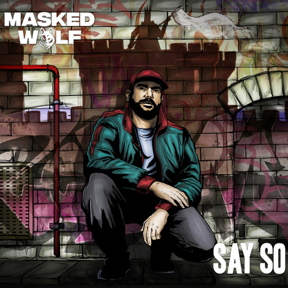 Cartula Frontal de Masked Wolf - Say So (Cd Single)