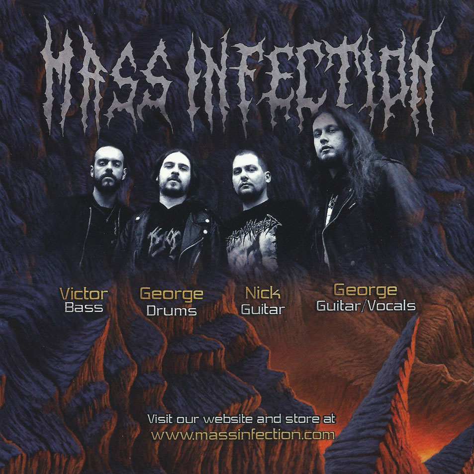 Cartula Interior Frontal de Mass Infection - For I Am Genocide