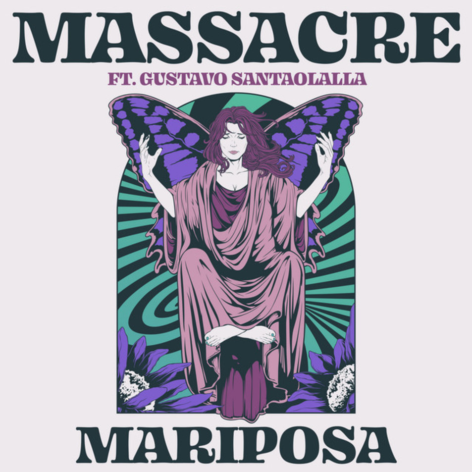 Cartula Frontal de Massacre - Mariposa (Cd Single)