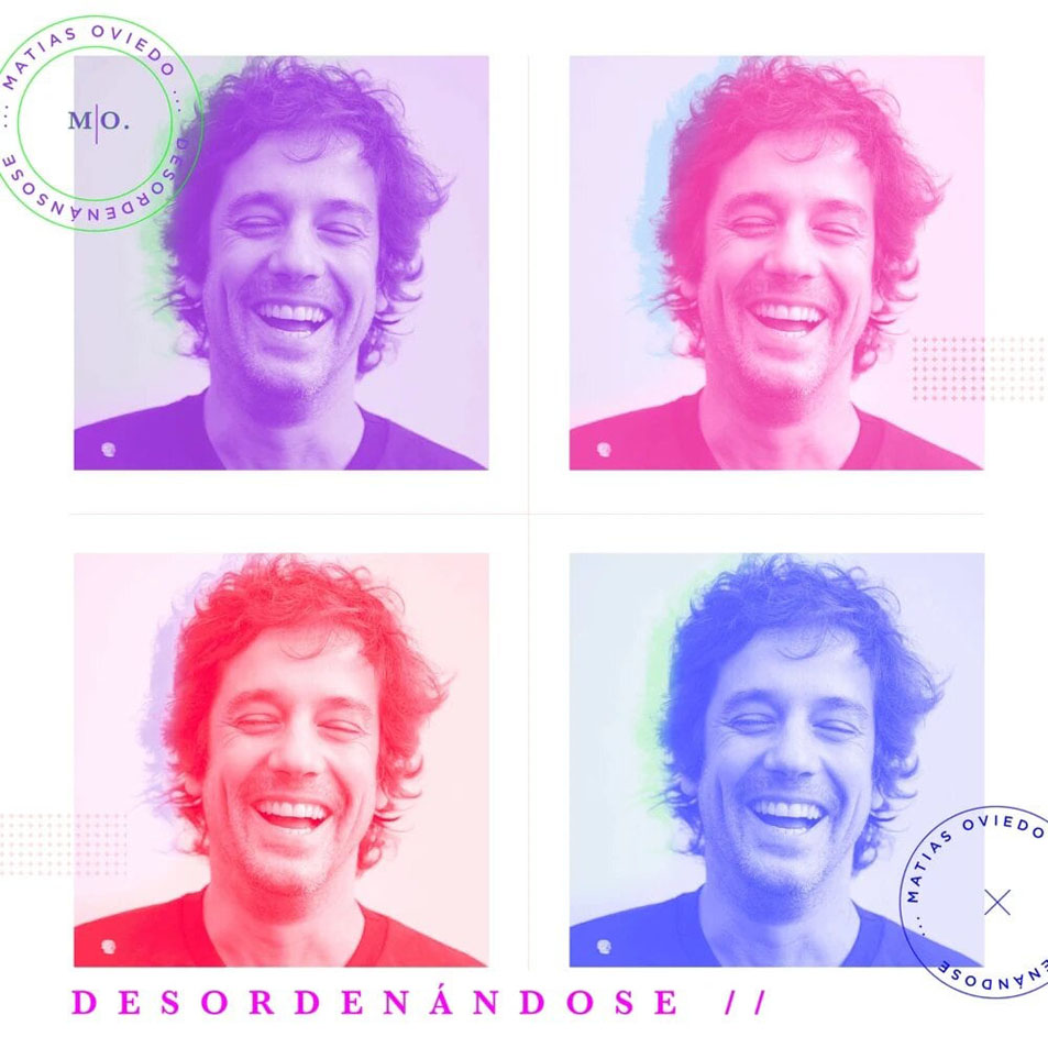 Cartula Frontal de Matias Oviedo - Desordenandose (Cd Single)