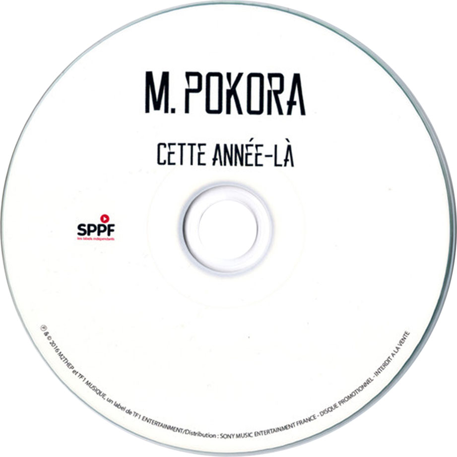 Cartula Cd de Matt Pokora - Cette Annee-La (Cd Single)