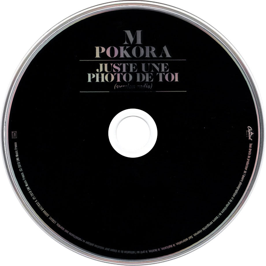 Cartula Cd de Matt Pokora - Juste Une Photo De Toi (Cd Single)