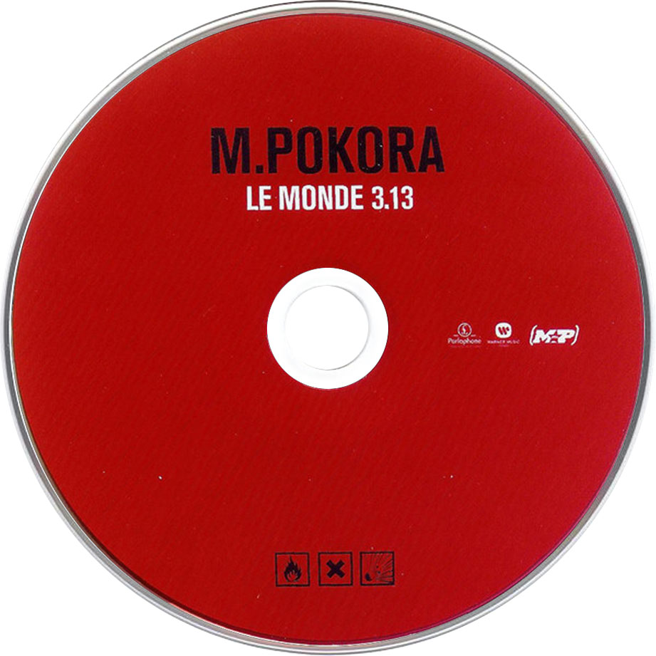 Cartula Cd de Matt Pokora - Le Monde (Cd Single)