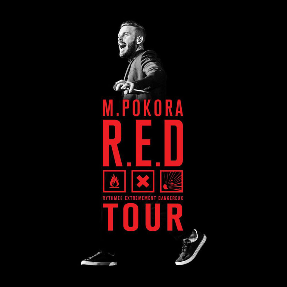 Cartula Frontal de Matt Pokora - R.e.d. Tour Live