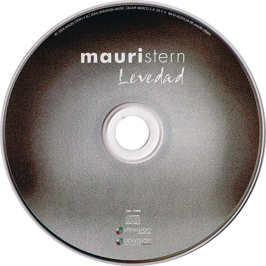 Cartula Cd de Mauri Stern - Levedad