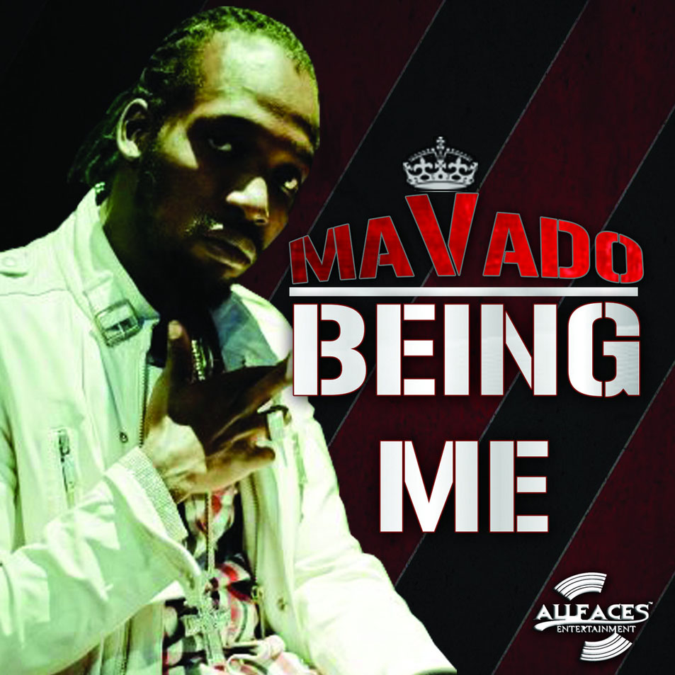 Cartula Frontal de Mavado - Being Me (Cd Single)
