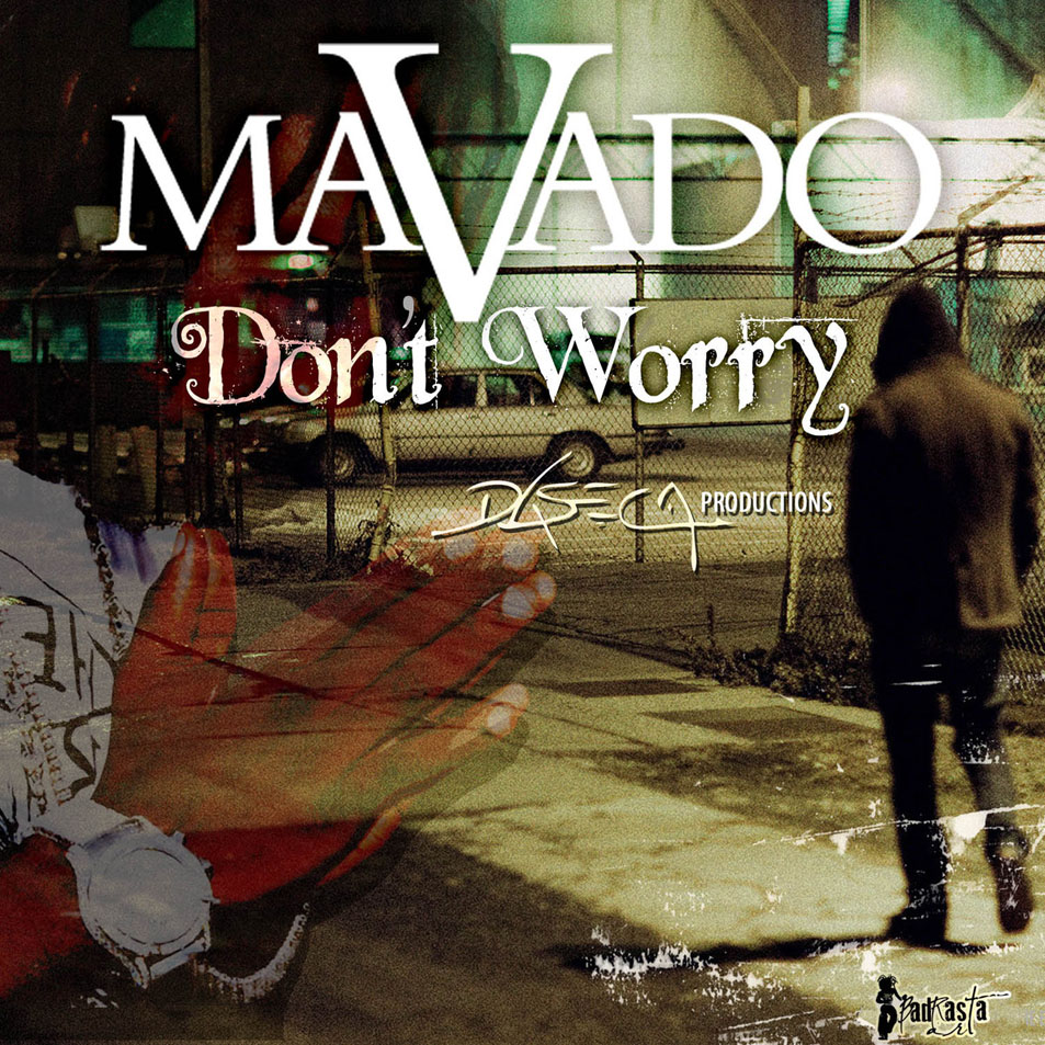 Cartula Frontal de Mavado - Don't Worry (Cd Single)