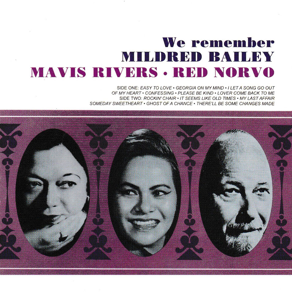 Cartula Frontal de Mavis Rivers - We Remember Mildred Bailey