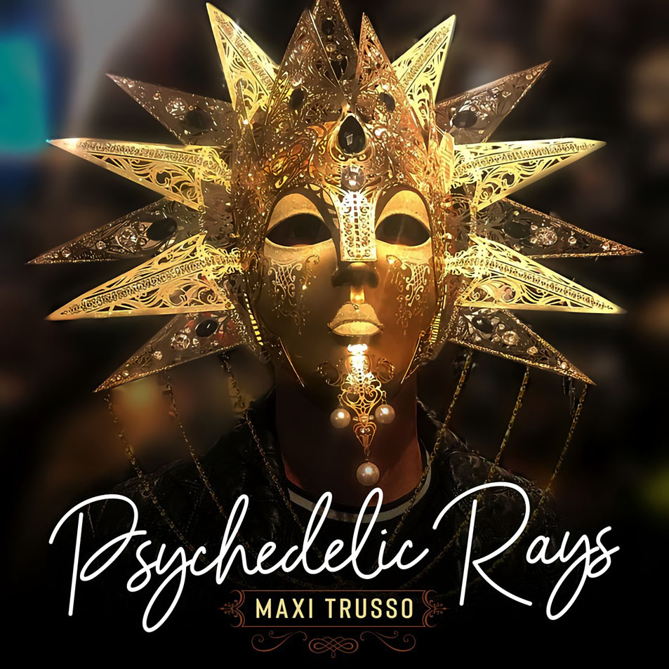 Cartula Frontal de Maxi Trusso - Psychedelic Rays (Cd Single)