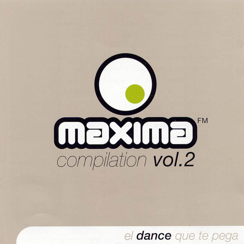 Cartula Frontal de Maxima Fm Compilation Volumen 2 Cd 3 Y Dvd