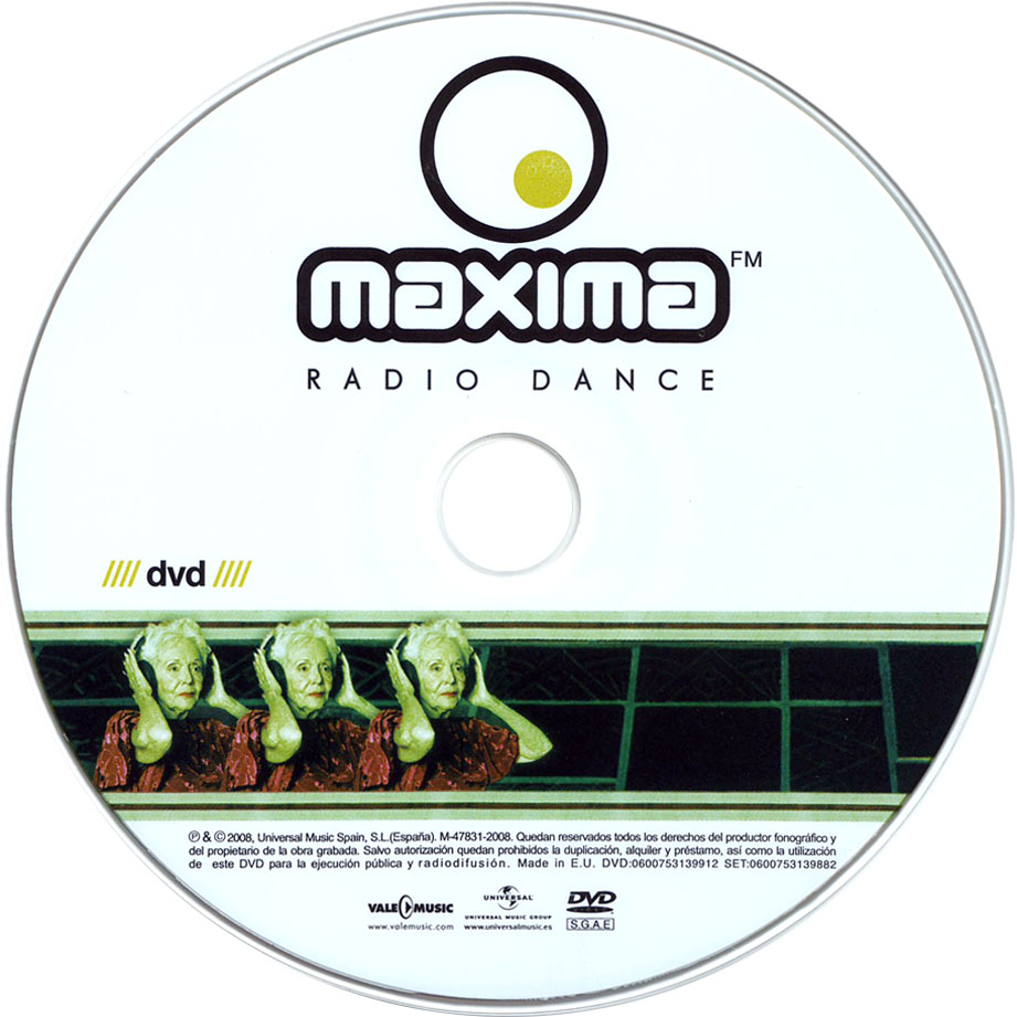 Cartula Dvd de Maxima Fm Compilation Volumen 9