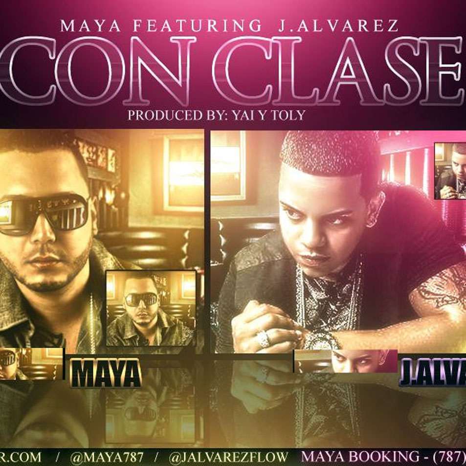Cartula Frontal de Maya - Con Clase (Featuring J Alvarez) (Cd Single)