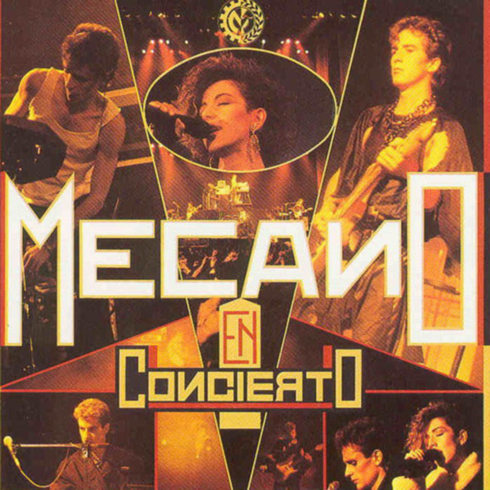 Cartula Frontal de Mecano - En Concierto