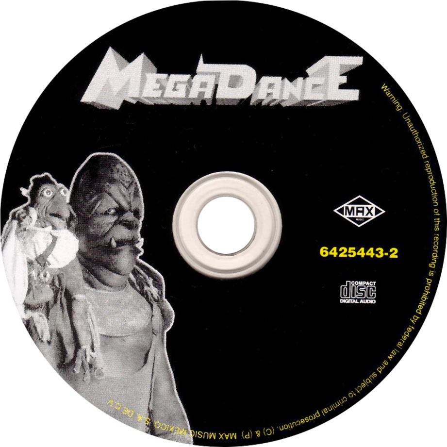 Cartula Cd de Megadance: Los 20 Dance Hits Del Momento