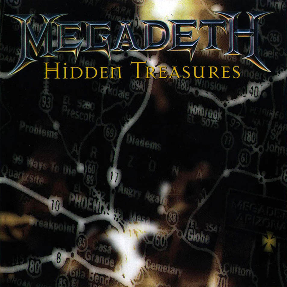 Cartula Frontal de Megadeth - Hidden Treasures