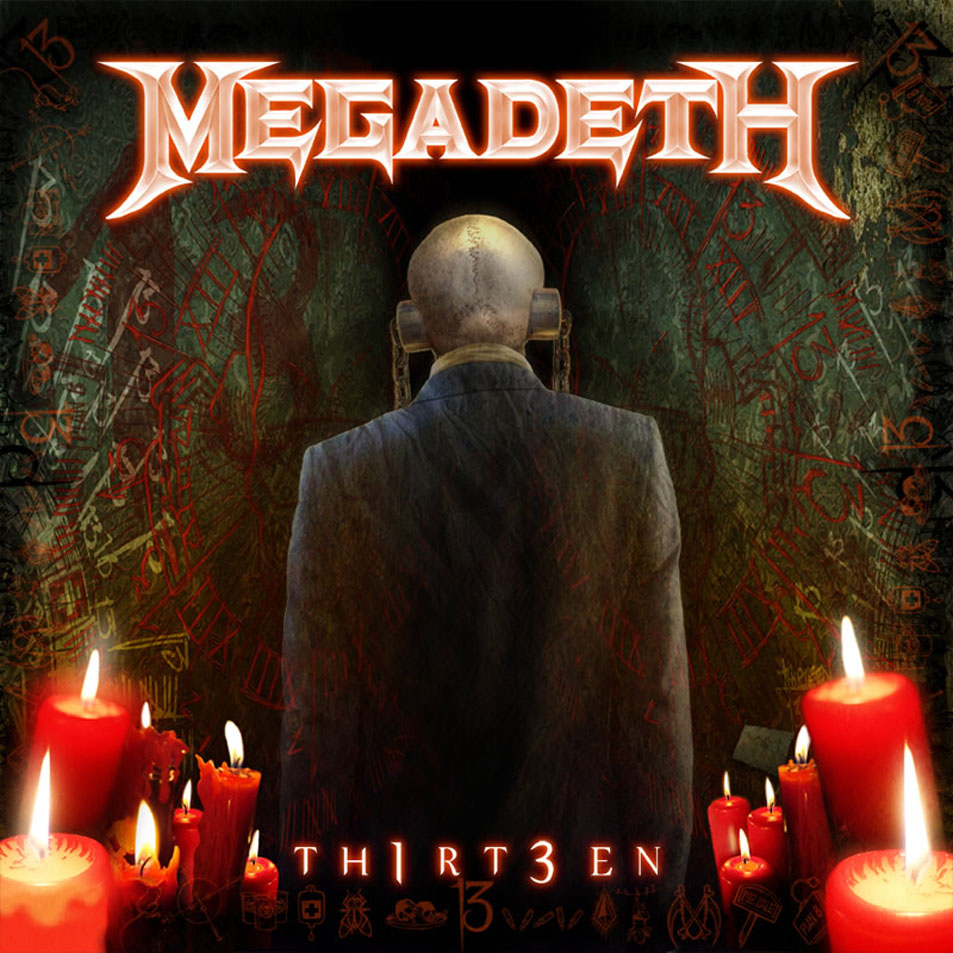 Cartula Frontal de Megadeth - Th1rt3en