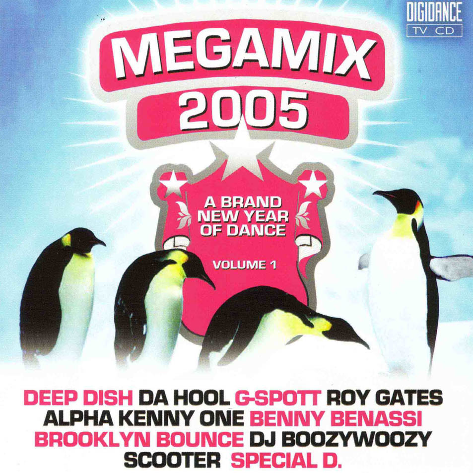 Cartula Frontal de Megamix 2005 Volume 1