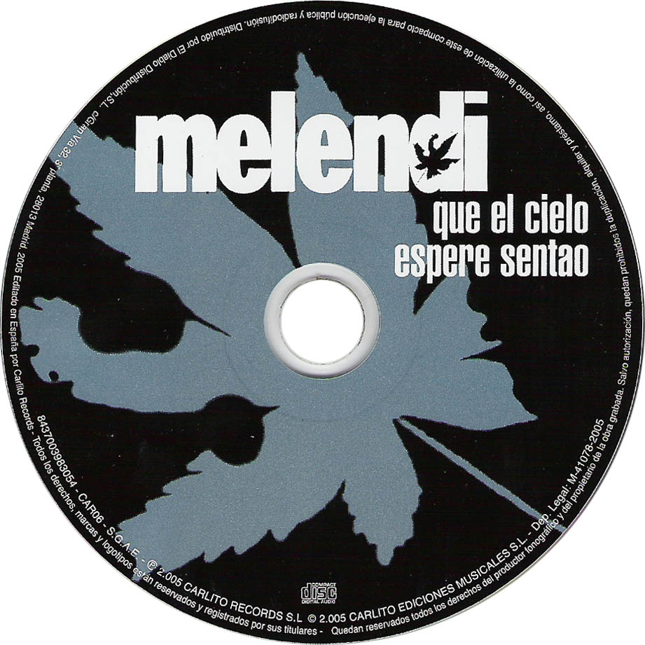 Carátula Cd de Melendi - Que El Cielo Espere Sentao (Edicion Especial)