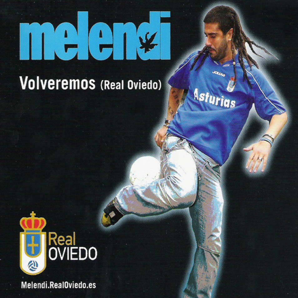 Cartula Frontal de Melendi - Volveremos (Real Oviedo) (Cd Single)