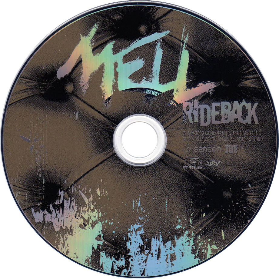 Caratula Cd1 De Mell Rideback Cd Single Portada