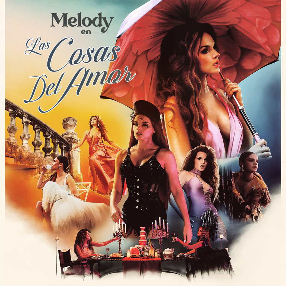 Cartula Frontal de Melody - Las Cosas Del Amor (Cd Single)